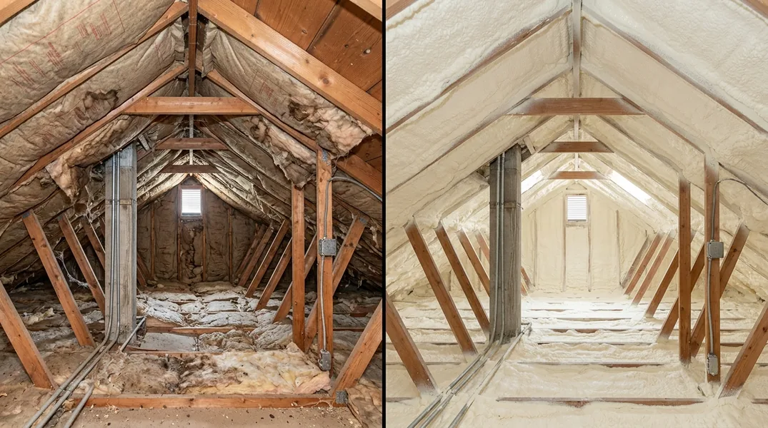 Result spray foam insulation in Lafayette - Lafayette Spray Foam Insulation